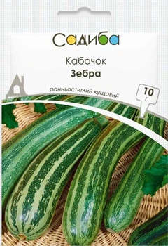 Кабачок Зебра, 10 г., Садиба