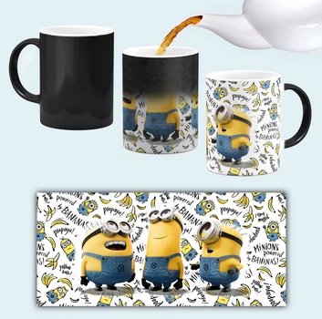 Чашка Minions «Миньоны» с героями мультфильма 330 мл Хамелеон