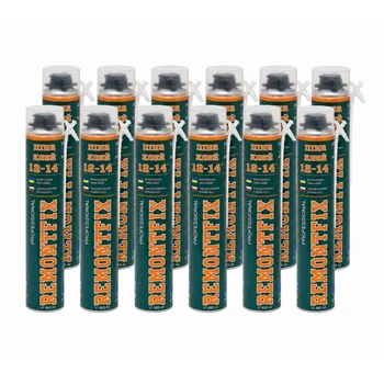 Монтажна клей-піна для пістолета REMONTFIX Polystyrol Fix Foam (12 шт., 800 мл) (41901CS)