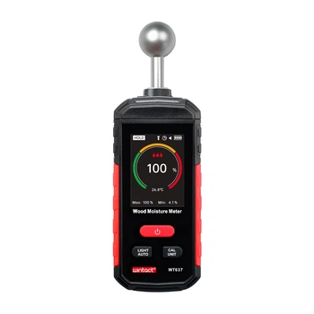 Влагомер древесины бесконтактный 0-100% WINTACT WT637