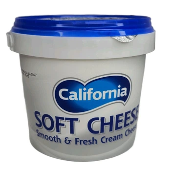 Крем-сир, California Soft Cheese, 1 кг, Угорщина, м'який вершковий сир, для чизкейку, суші, ролів, кремів, десертів, випічки