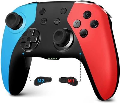 Игровой контроллер AceGamer SW01 по Bluetooth, совместимый с Nintendo Switch, Switch Lite, Switch OLED, а также с Windows, iOS и Android, аккумулятор 800 мАч, до 12 годин роботи