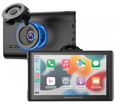 Монитор портативный Aspiring Auto Play DVR 1, Magnet, CarPlay, Android auto