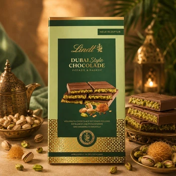 Дубайський шоколад Lindt 145 грамм