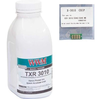 Тонер Xerox Phaser 3010 Black 30г + chip WWM