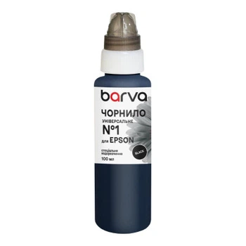 Чернила Barva Epson 1 100 мл, universal, black
