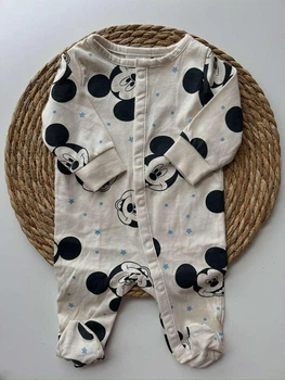 Человечек хлопковый H&M с Микки 62 см