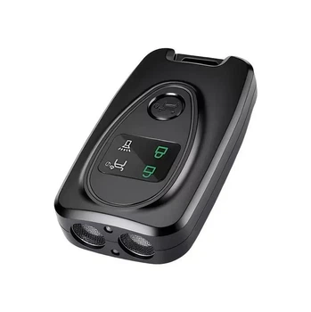 Ультразвуковой отпугиватель и тренер для собак Ultrasonic A7 + фонарик Type-C Черный