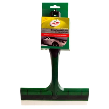 Скребок для слива воды силиконовый TURTLE WAX 28х20 см