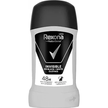 Дезодорант-антиперспірант Rexona Невидимий на чорному і білому стік, 50 мл