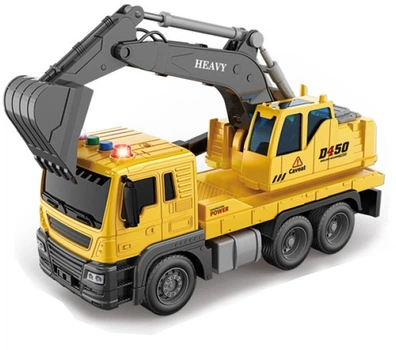 Іграшка CARS S Екскаватор жовтий 1:16 (CJ-2180212) (7259666)