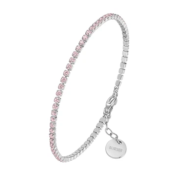 Браслет BURKER Ava Petite Silver Pink