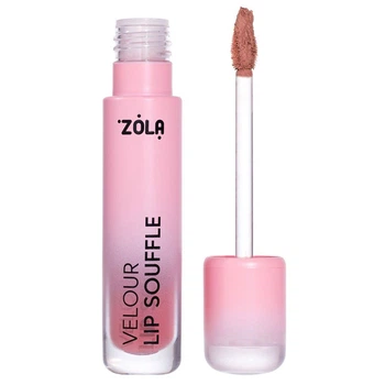 Оксамитова матова помада ZOLA VELOUR LIP SOUFFLE 03 TOFFEE