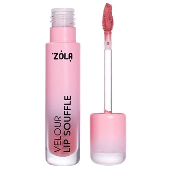 Оксамитова матова помада ZOLA VELOUR LIP SOUFFLE 01 ROSE DREAM