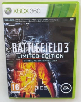 Диск для Xbox 360 - Battlefield 3 Limited Edition Physical Warfare Pack, русская версия, Б/У
