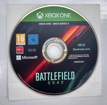Диск для Xbox One - Battlefield 2042 рус, Б/У