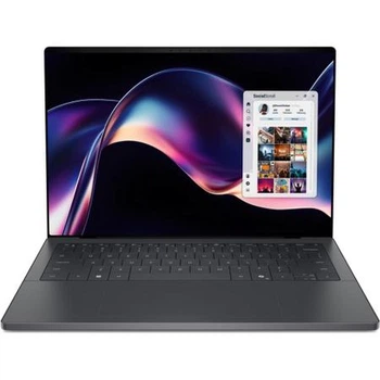 Ноутбук Dell XPS 14 (DA14260_2.8KTUX9388H64GB2TBW3Y-05), Intel Core Ultra X9 388H / 14″ / Touch / OLED / 120 Гц / RAM 64 ГБ LPDDR5x / SSD 2 ТБ / Intel Graphics / Windows 11 Pro / Темно-сірий