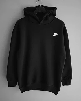 Худі Найк Чоловіча Чорна Кофта З Капюшоном N - Black S (259338)