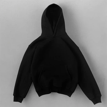 Худи Мужское Черное Однотонное Базовое Baza M (318175)