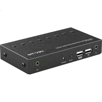 KVM-перемикач MT-Viki MT-KM108-U 8-портовий USB з підтримкою звуку