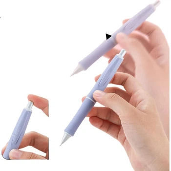 Автоматический карандаш PILOT Dr.Grip Mineral Color Grip Series для учеников начальной школы, детские канцелярские принадлежности для экзаменов HDGS-5M24 0.5 Ice Blue