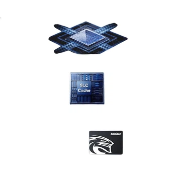 Твердотельный накопитель KingSpec SSD 1 ТБ, интерфейс SATA 3.0, 2,5 дюйма, отборная TLC NAND, скорость чтения 550 МБ/с, совместим с настольными компьютерами/ноутбуками.