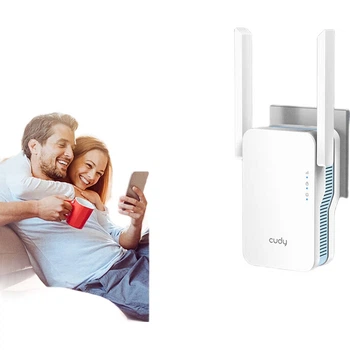 Усилитель сигнала Wi-Fi CUDY RE1200 AC1200, репитер и беспроводной мост