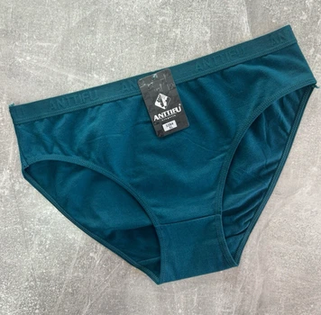 Трусы слип женские, Anttifu, Морская волна, 3XL