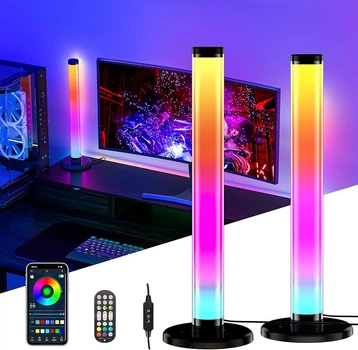 RGB светильник 360° для гейминга и декора, с музыкальной синхронизацией и APP-управлением — YAMYONE 42 см