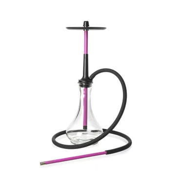 Кальян Tiaga Hookah IRIS Pink 60см розовый из нержавеющей стали с диффузором на уплотнителе