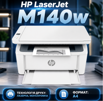 Принтер HP LaserJet M140w