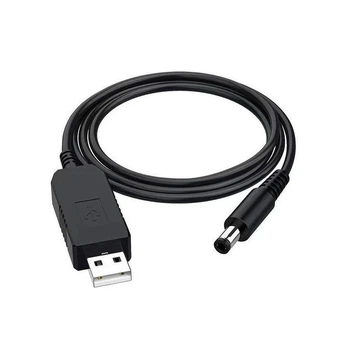 Кабель для роутера USB to DC 12V black