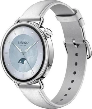 Смарт годинник Xiaomi Watch S4 41mm Leather Strap White (BHR07VUGL)
