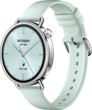 Смарт годинник Xiaomi Watch S4 41mm Fluororubber Mint Green UA