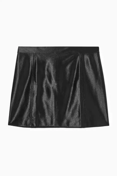 Спідниця жіноча COS high-shine satin mini skirt 1205119001 XS Чорний
