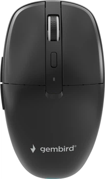 Mysz Gembird MUSW2-6B-01 Wireless/Bluetooth Black