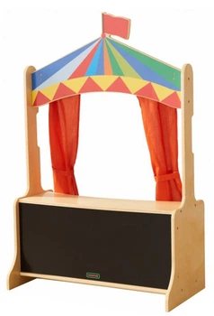 Drewniany teatrzyk dla lalek Masterkidz ME19202 (6955920019202)