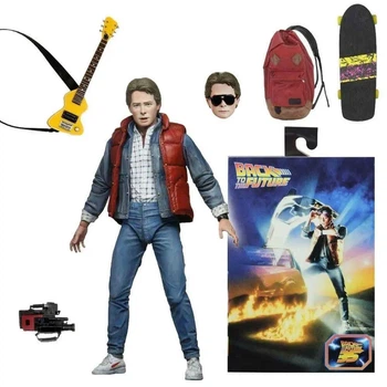 Коллекционная фигурка NECA Марти Макфлай "Back to The Future" Marty Mcfly "Назад в будущее"