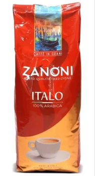 Кава в зернах Zanoni Italo 1 кг