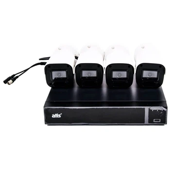 Комплект відеоспостереження ATIS kit 4 ext