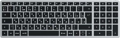 Klawiatura bezprzewodowa Satechi Slim X2 Bluetooth Silver (ST-BTSX2M)