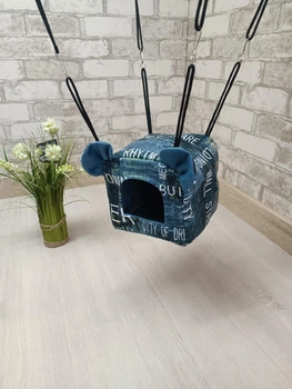 Підвісний будиночок для гризунів Animals_joy S 15*15 см (076)