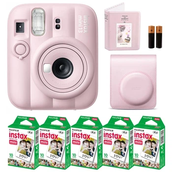 Подарунковий набір Fujifilm Instax Mini 13 Candy Pink (Рожевий) / Камера + Чохол + Альбом 64 фото + Фотопапір 50 знімків / Summer Set 2026