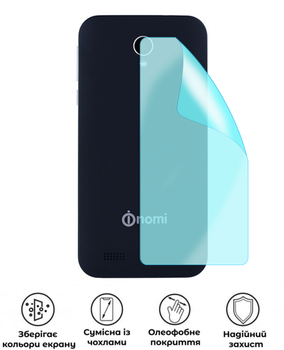 Захисна поліуретанова матова плівка Edge Armor на корпус смартфона Nomi i451