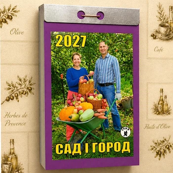 Відривний настінний календар Сад і город 2027 українською мовою Гриф