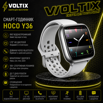 Смарт-часы WIWU Smart Watch SW06 Silver