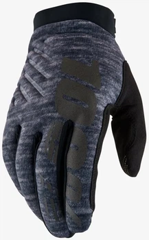 Перчатки зимние Ride 100 Percent Brisker серый меланж (heather) XL (11)