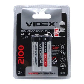 Акумуляторы Videx AA 2100 перезаряжаемые