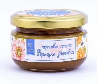 Пергова паста з медом LOVE HONEY "Формула здоров'я" 150 г