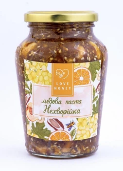 Паста з медом та сухофруктами LOVE HONEY "Нехворійка" 625 г
